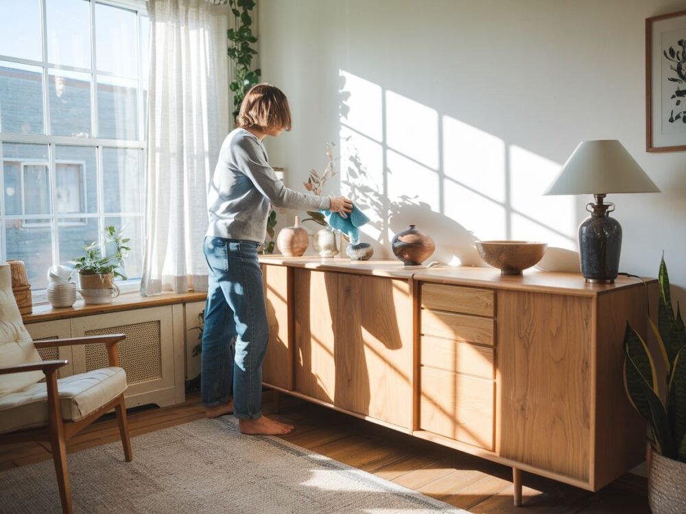 domowe sposoby na zapach mebli