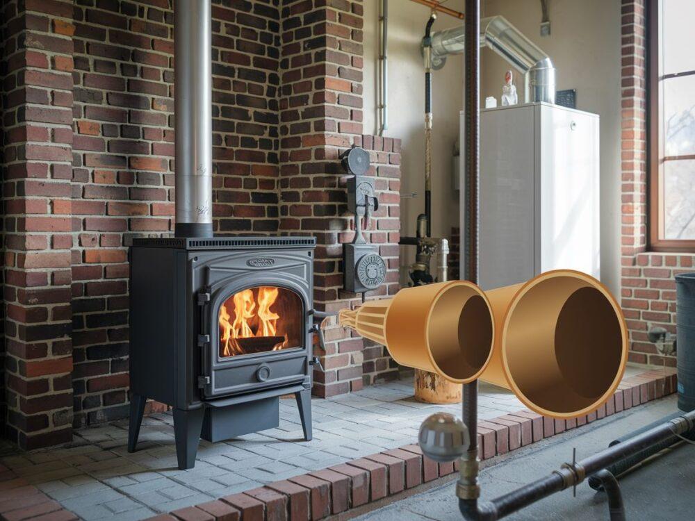 instalacja komina do pieca na węgiel