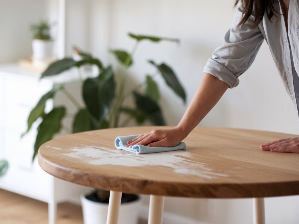 meble po usunięciu odparzeń