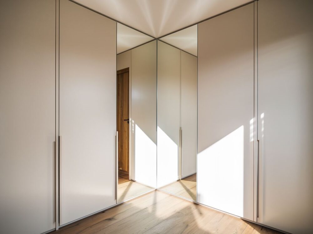 nowoczesna szafa narożna