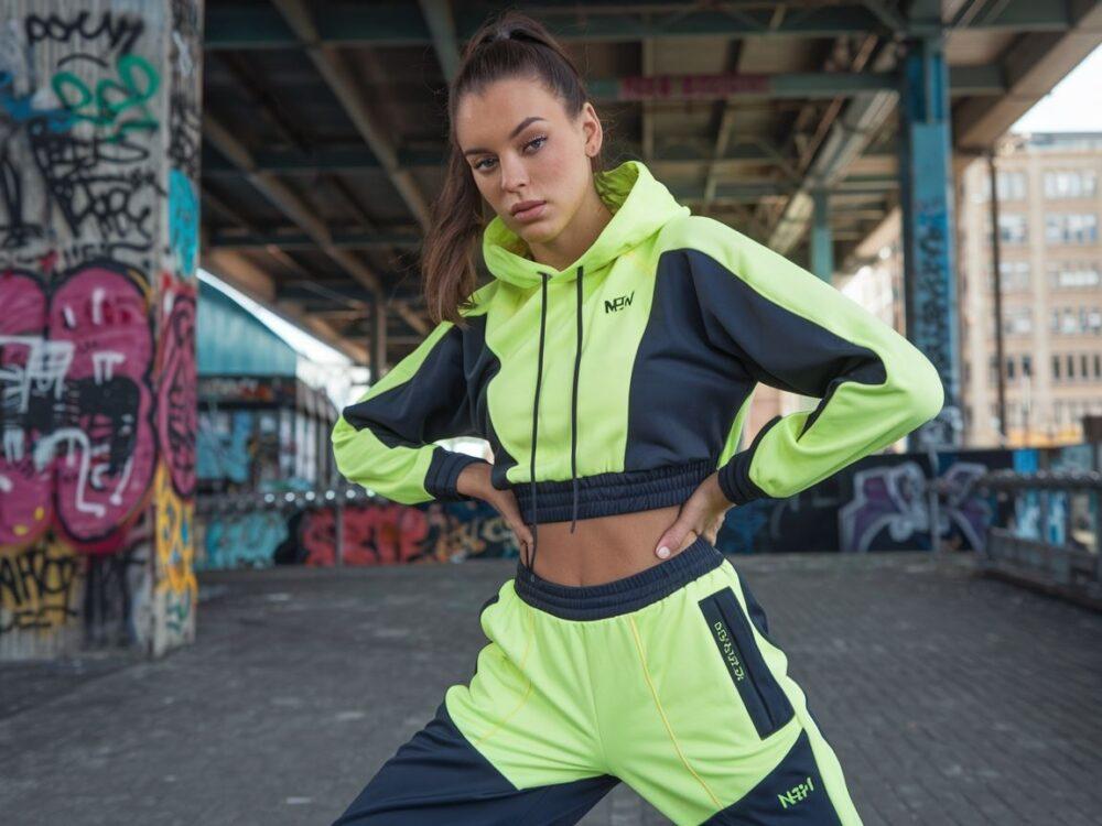 nowoczesny dres dla kobiet