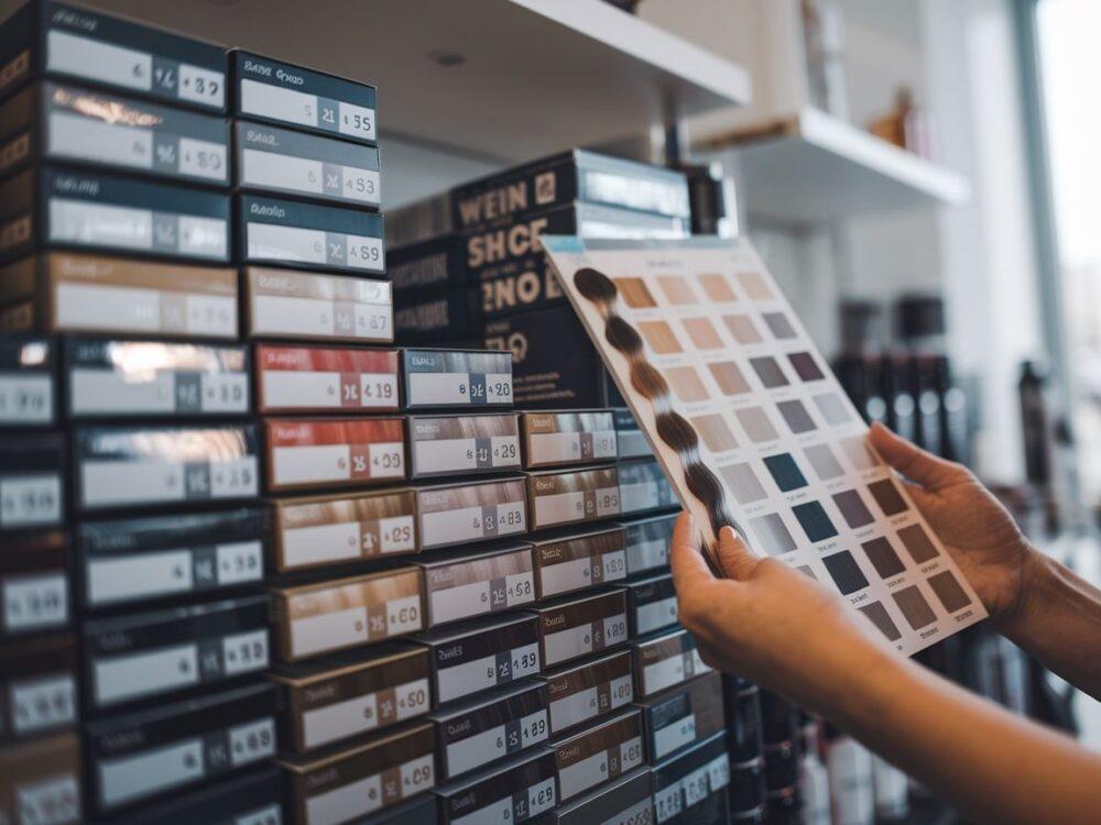 numery farb do włosów