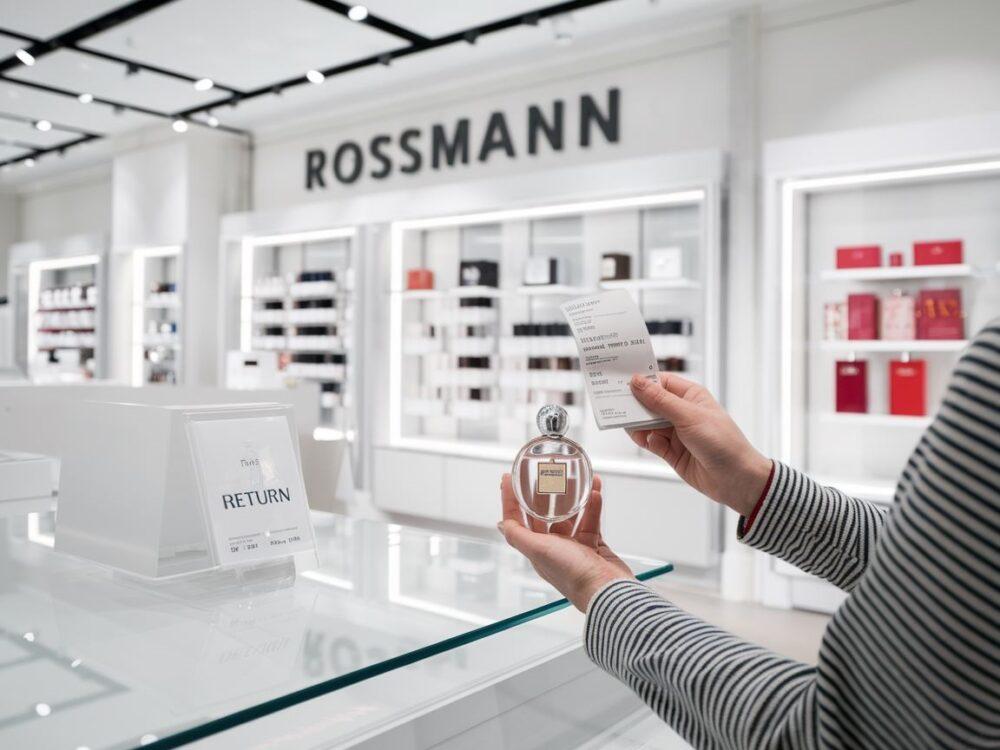 perfumy na półce Rossmann