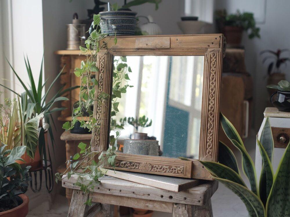 pomysły na stare lustro