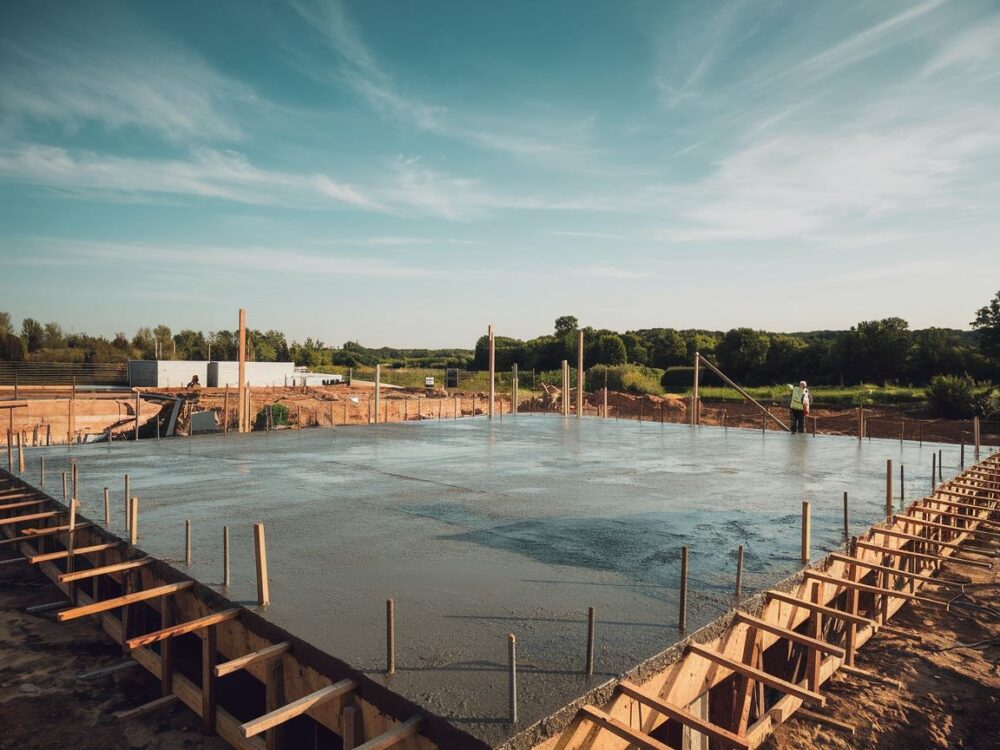 proces schnięcia fundamentów