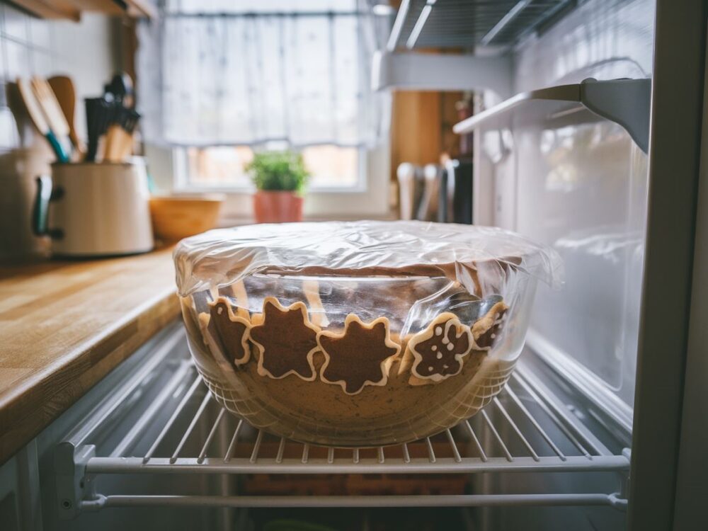 przechowywanie ciasta na pierniki