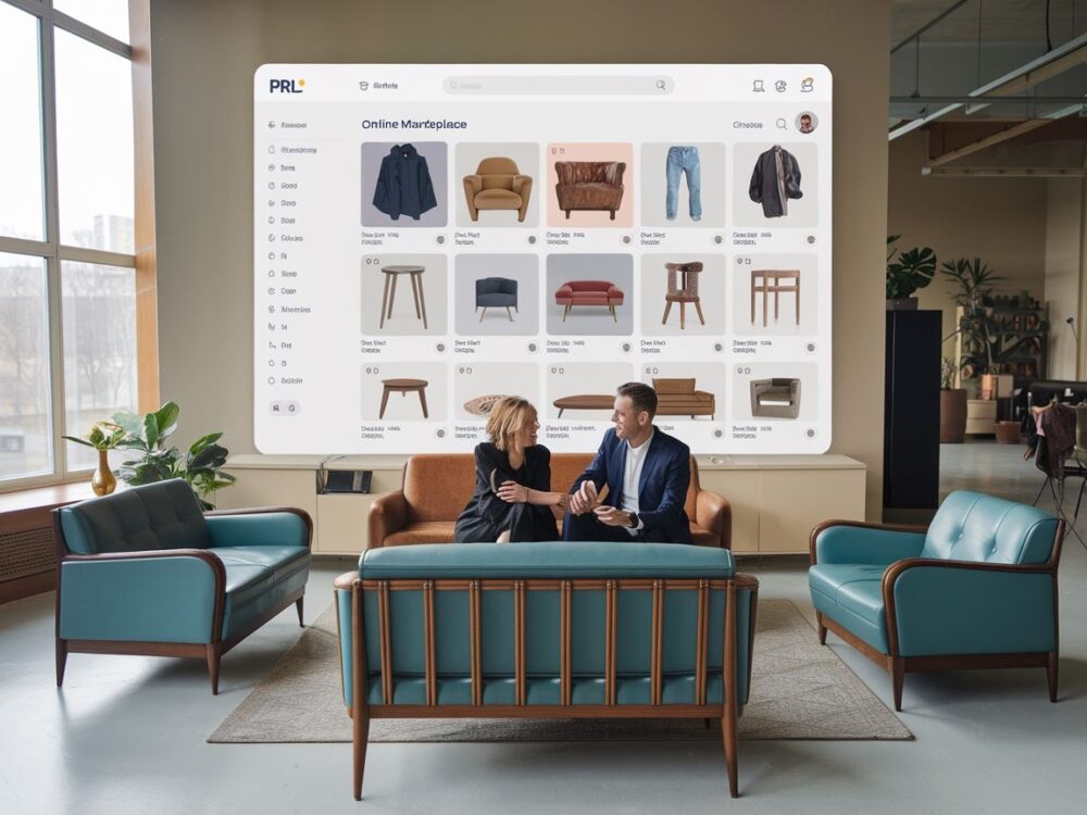 retro fotele i stoły PRL